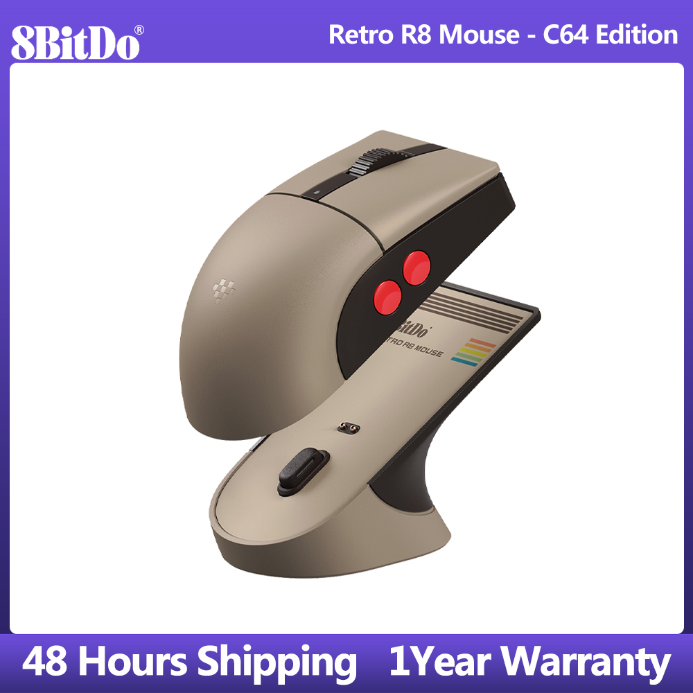Mouse Gaming Retro - 8BitDo Retro R8 Mouse with Micro
