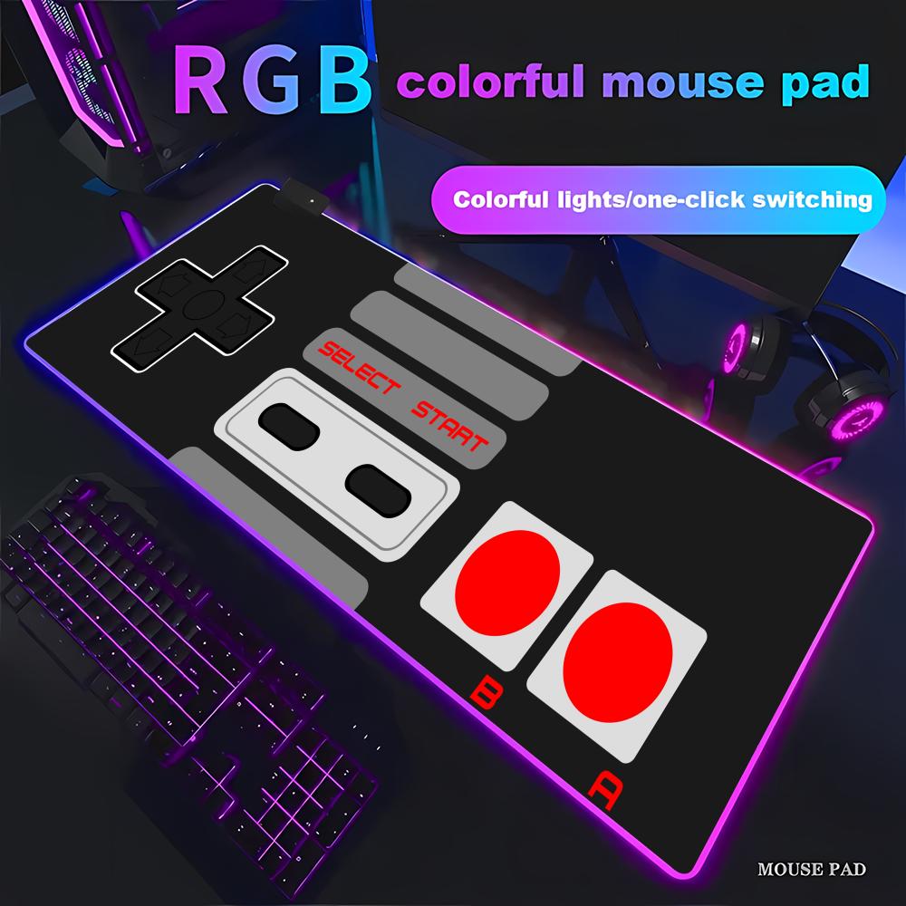 Mouse Gaming Retro - RGB Retro Game Controller Large Mouse