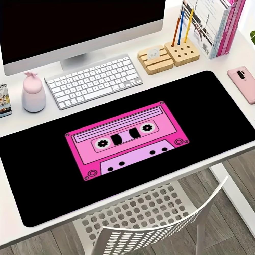 Pink Retro Cassette Tape Large - Mouse Gaming Retro review and price