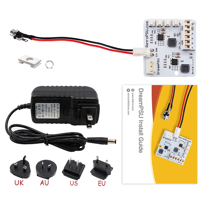 DC DreamPSU Rev2.0 12V Replace - Retro Gaming Upscaler review and price