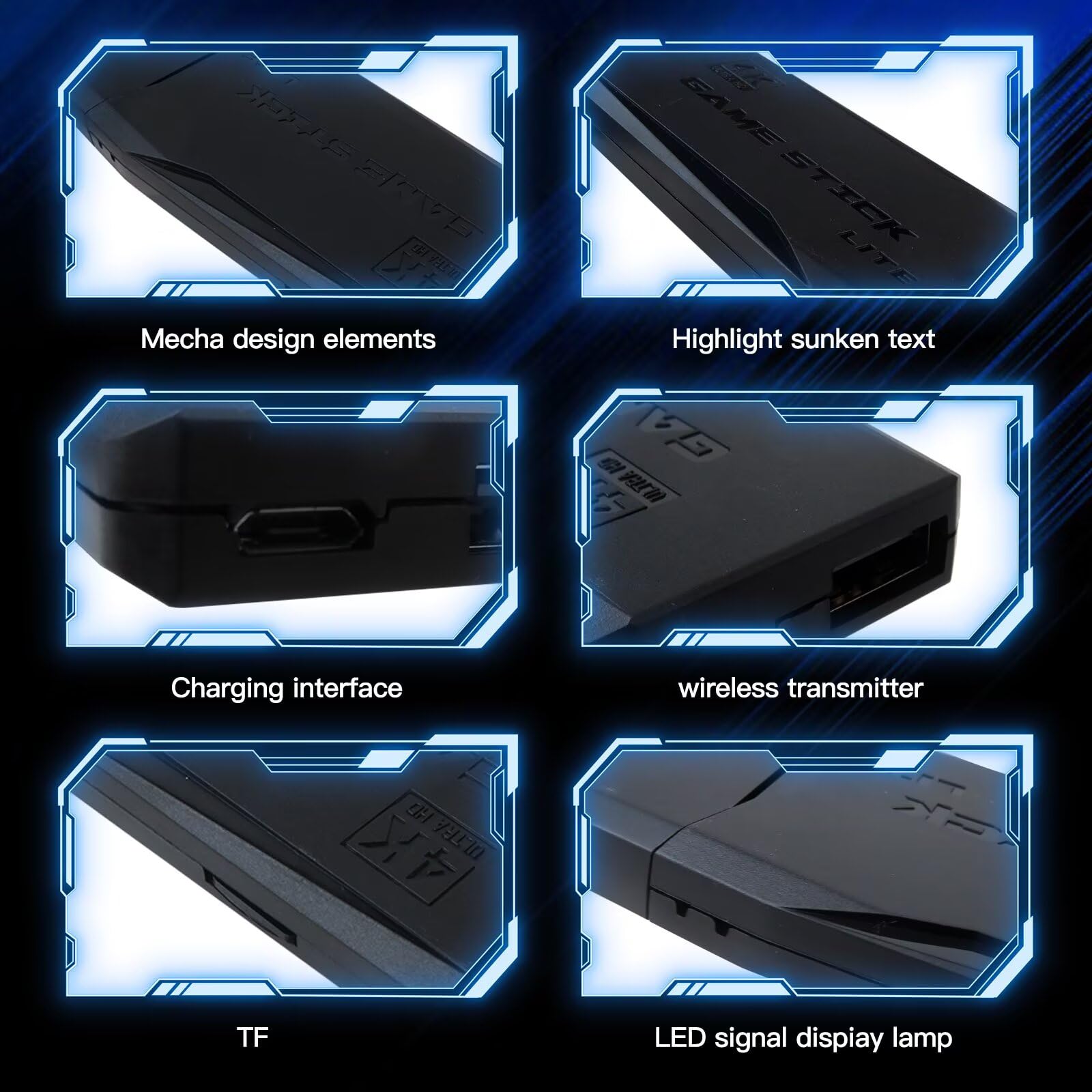 Retro Video Game Console 4K Ga - Retro Gaming Stick review and price