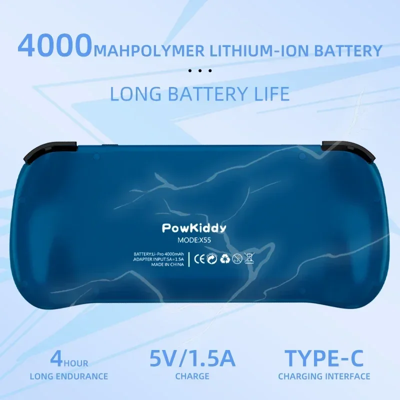 80000Games 512G POWKIDDY X55 5 - Retro Gaming La review and price