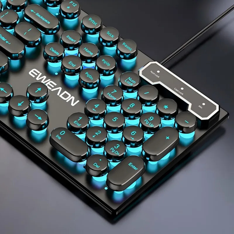 Retro Punk Mechanical Feel Key - Mouse Gaming Retro review and price