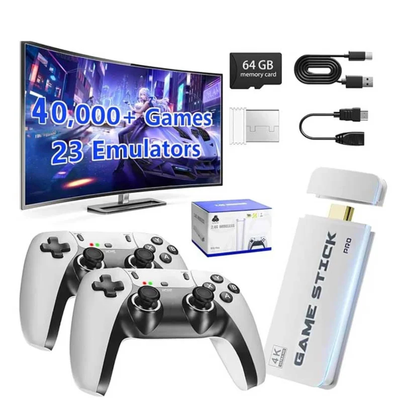 M15 4K TV Game Stick 64GB Buil - Retro Gaming Stick review and price