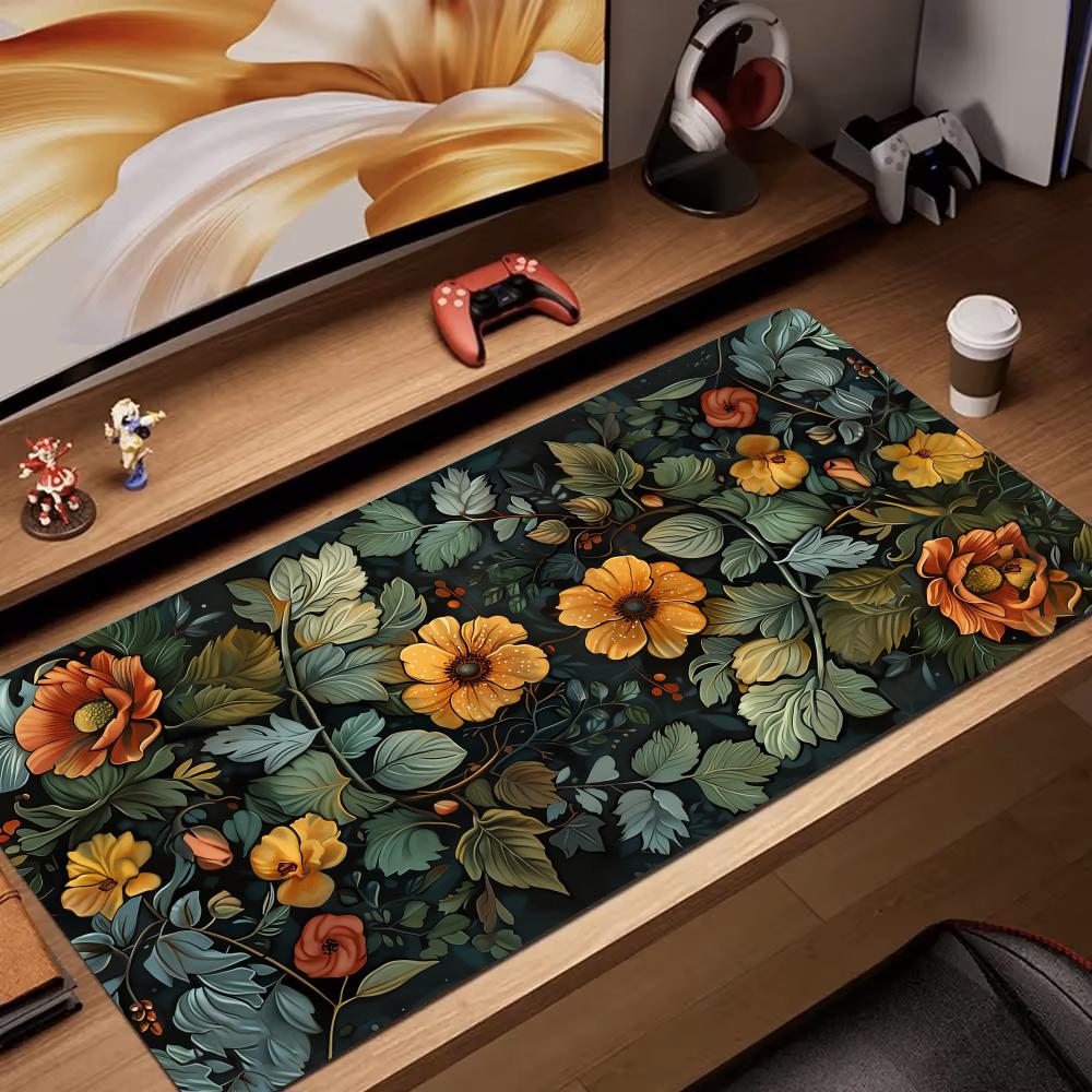 Retro flower art rendering Mou - Mouse Gaming Retro review and price