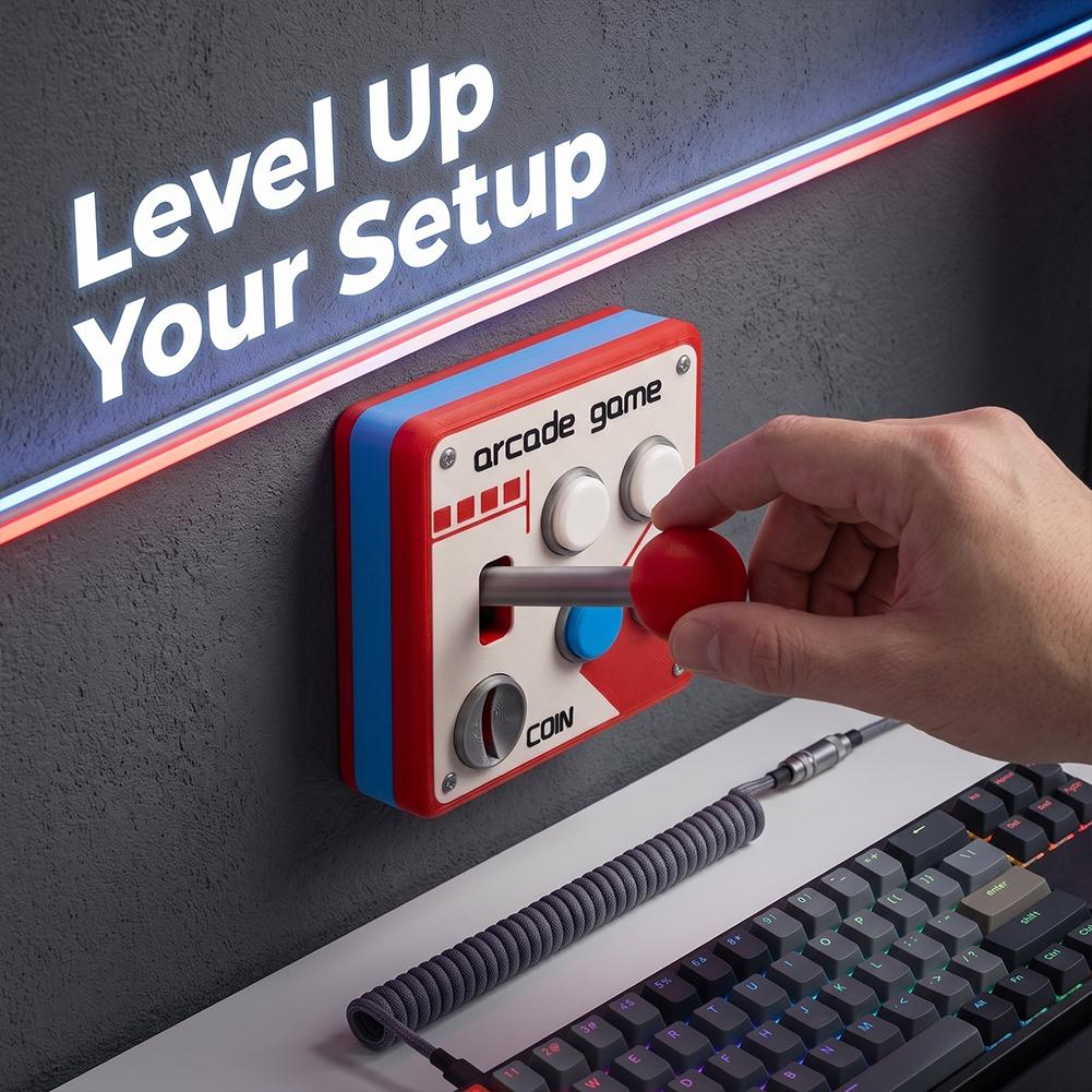 3D Printed Retro Arcade Switch - Gaming Retro Arcade review and price
