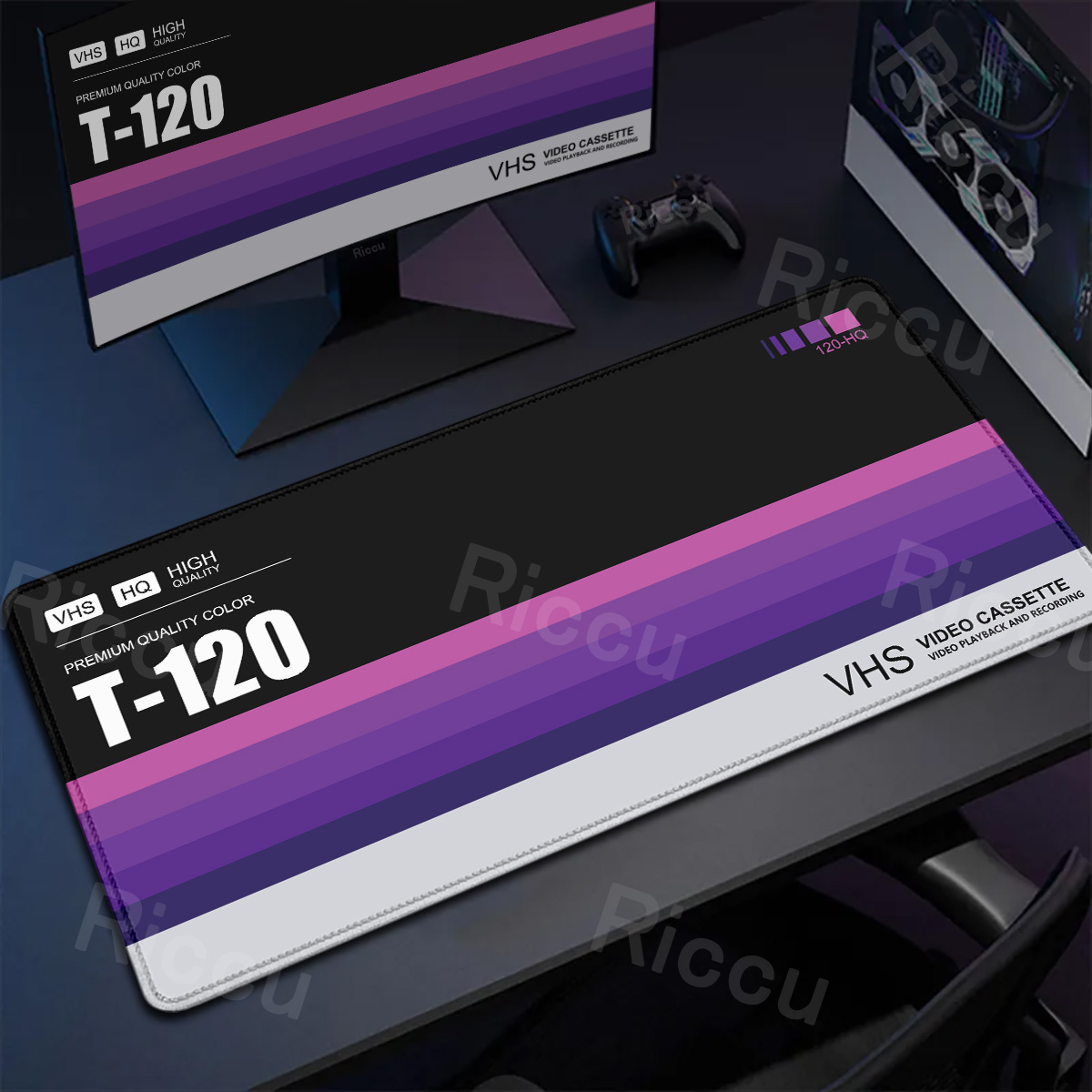 Retro VHS Style Mouse Pad Xxl  - Mouse Gaming Retro review and price