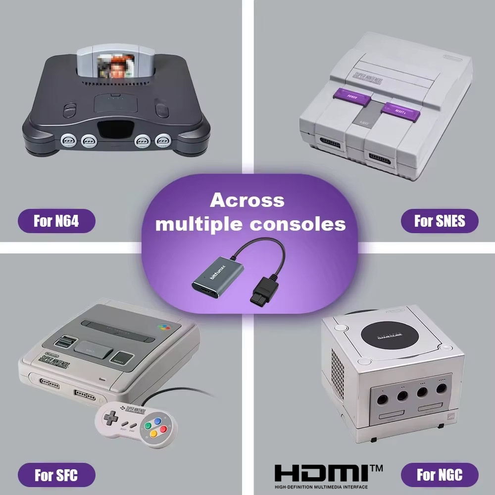 BitFunx 720P Svideo/AV To HDMI - Retro Gaming Upscaler review and price