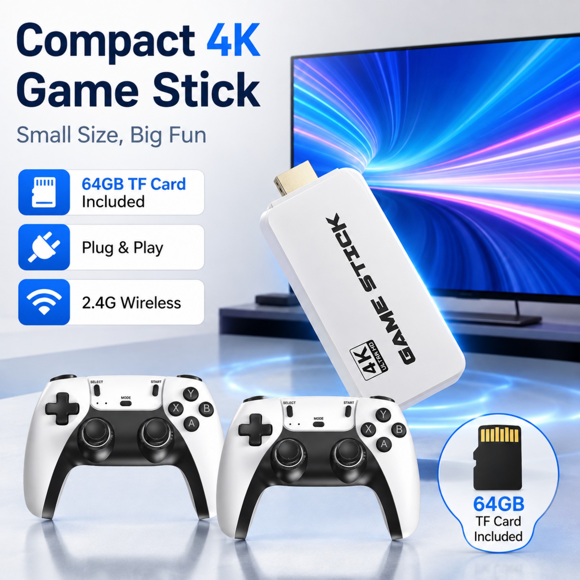 Retro Gaming Console Game Stic - Retro Gaming Stick review and price