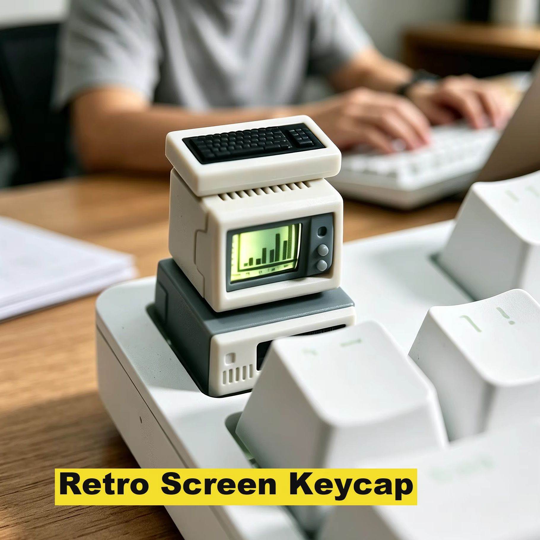 Retro Computer Keycap Backlit  - Retro Gaming Expo review and price