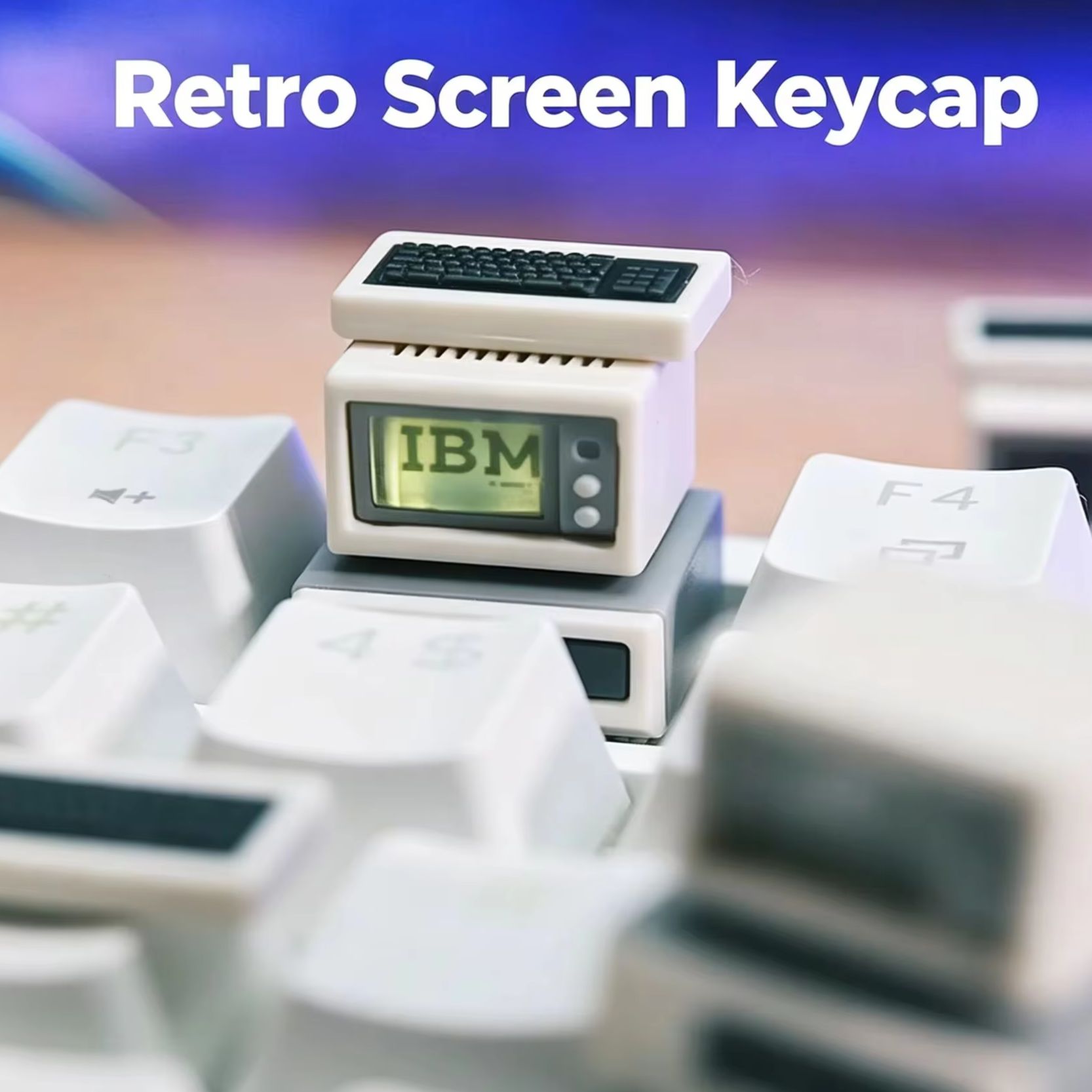 Retro Computer Keycap Backlit  - Retro Gaming Expo review and price