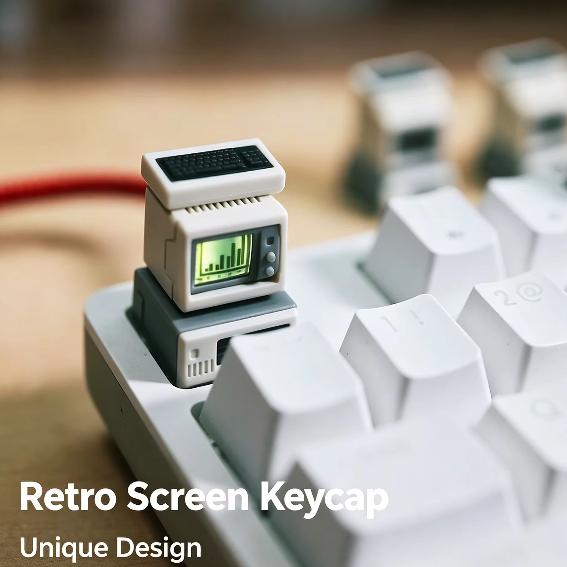 Retro Computer Keycap Backlit  - Retro Gaming Expo review and price