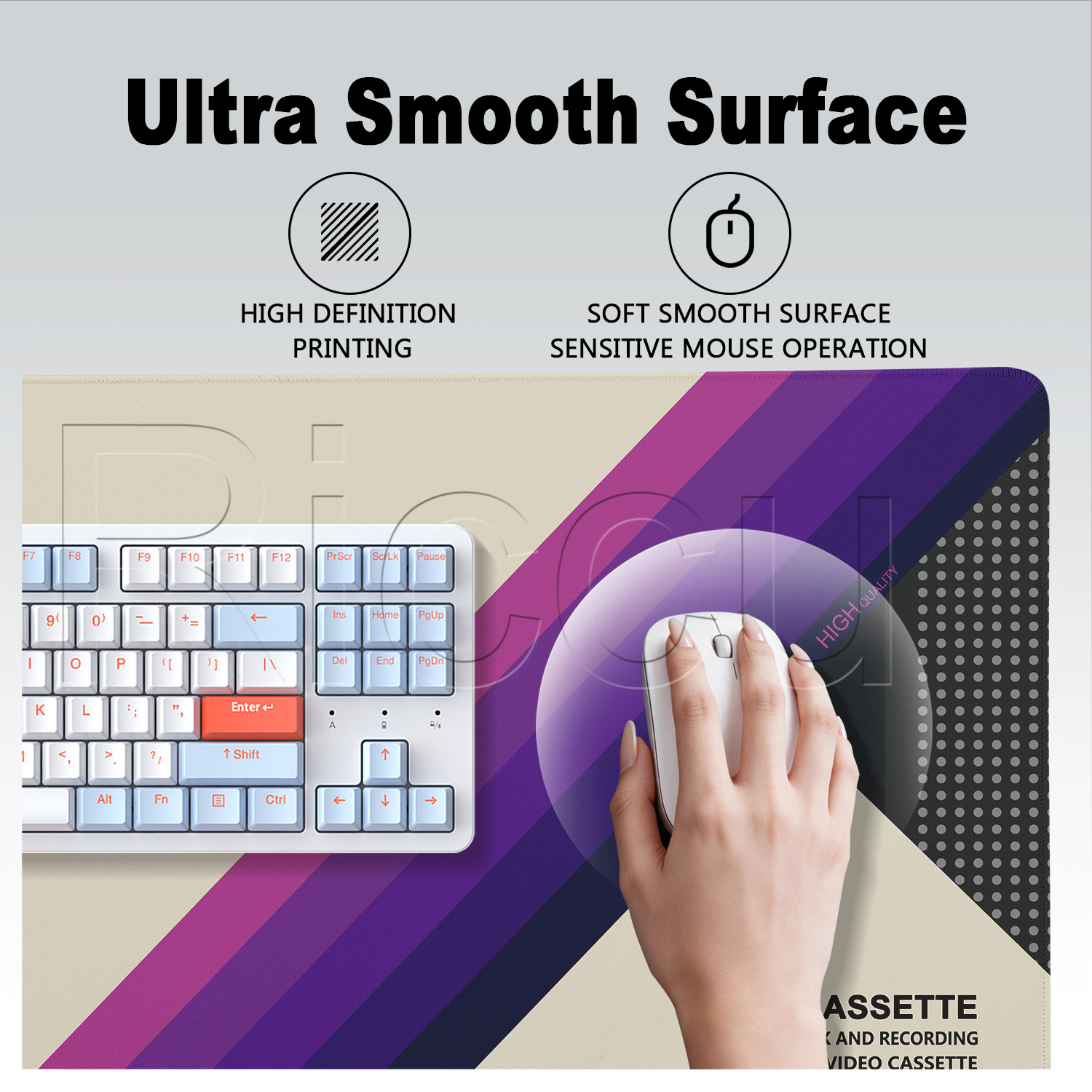 Mouse Pad HD Printing Retro VH - Mouse Gaming Retro review and price