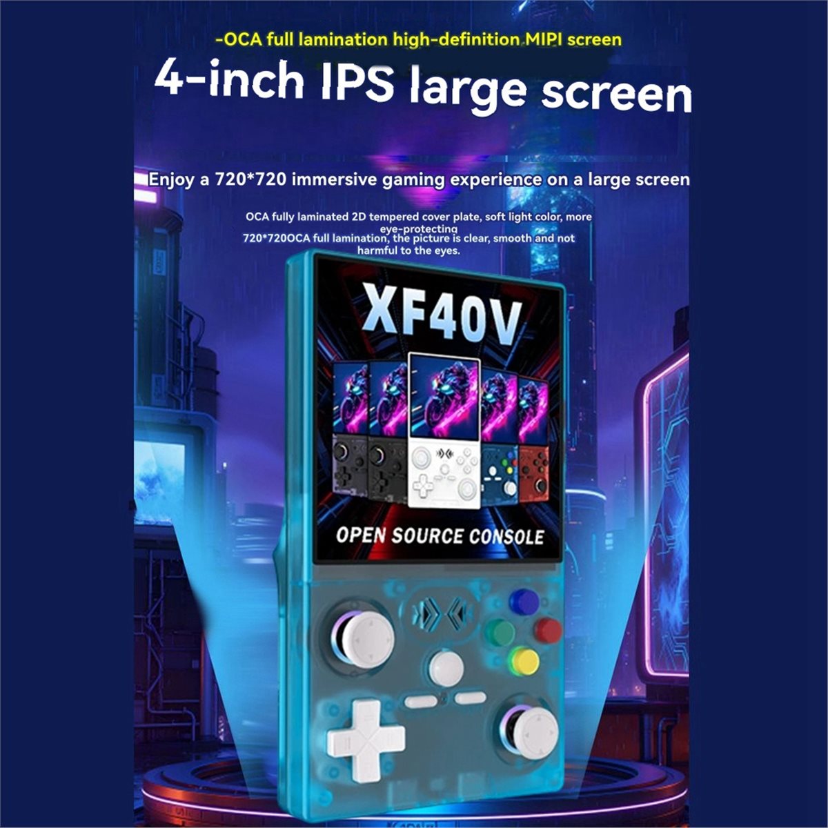A86G NEW XF40V Retro Handheld  - Retro Gaming Console Handheld review and price