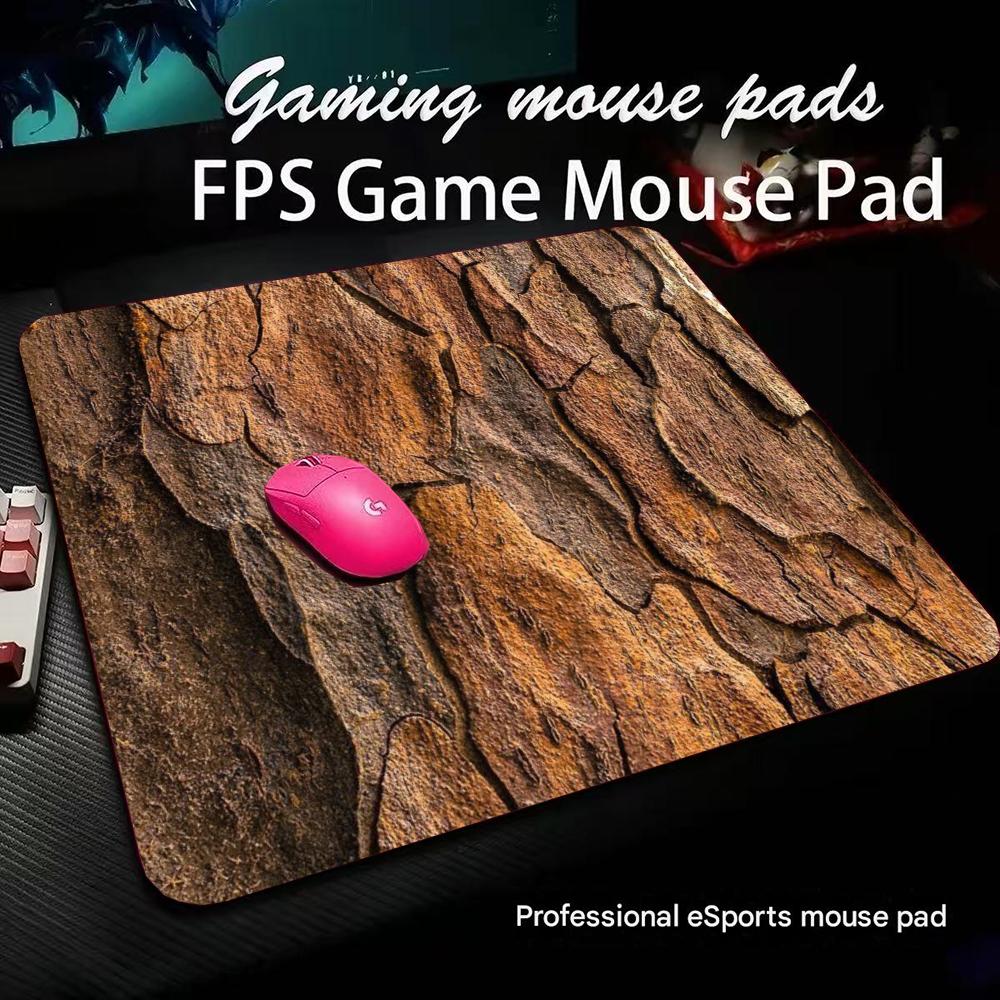 Vintage Cracked Wood Plank Mou - Mouse Gaming Retro review and price