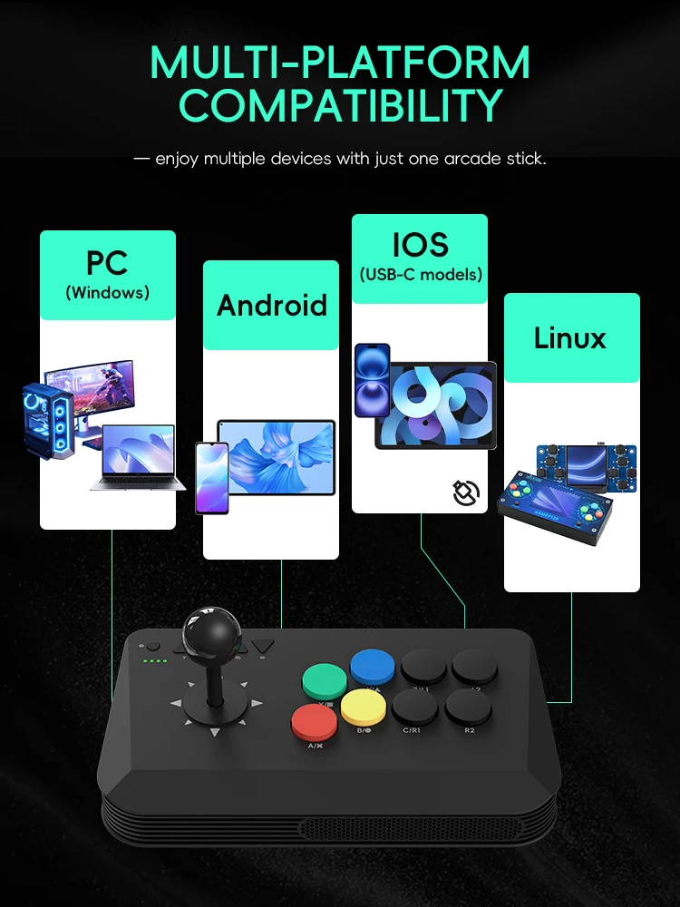 Wireless Y3A Max Arcade Stick  - Retro Gaming Stick review and price