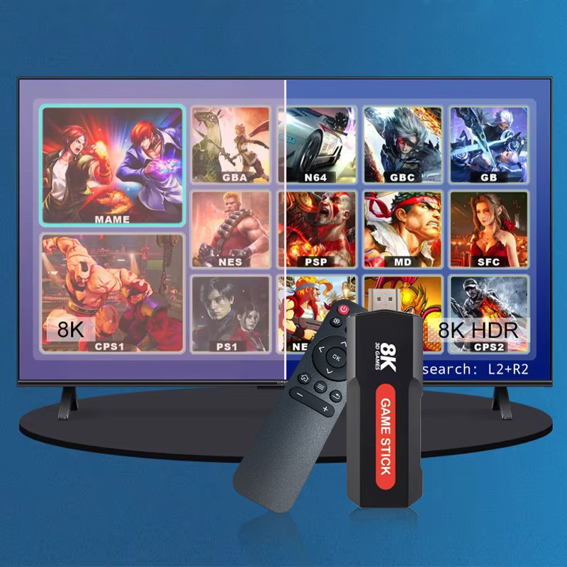 X2 Game Stick HD 4K 8K 3D Cons - Retro Gaming Stick review and price