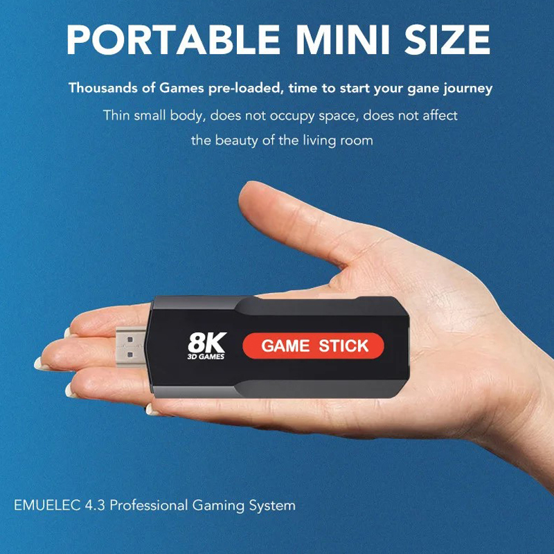 X2 Game Stick HD 4K 8K 3D Cons - Retro Gaming Stick review and price