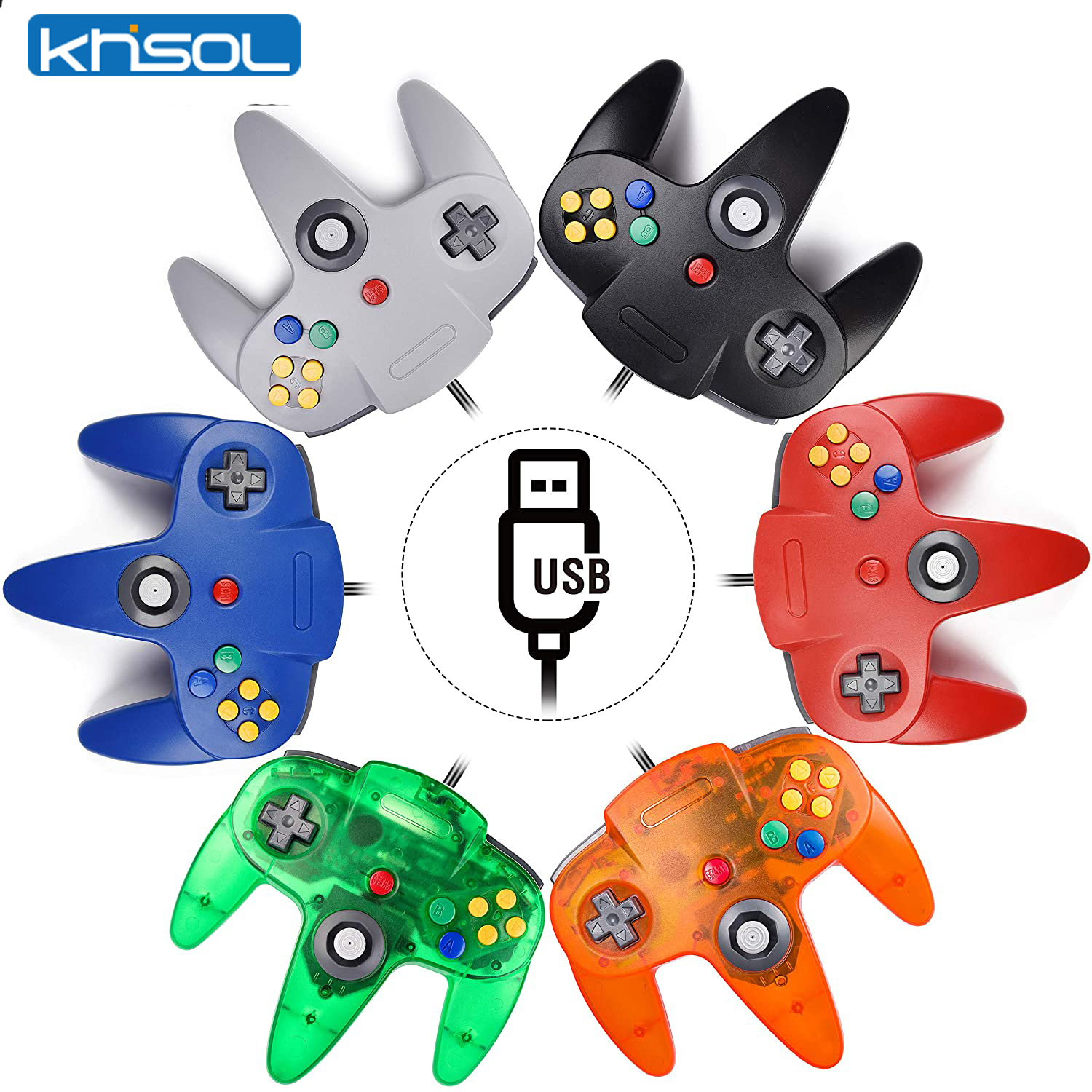 N64 Controller Classic USB Wir - Retro Gaming La review and price