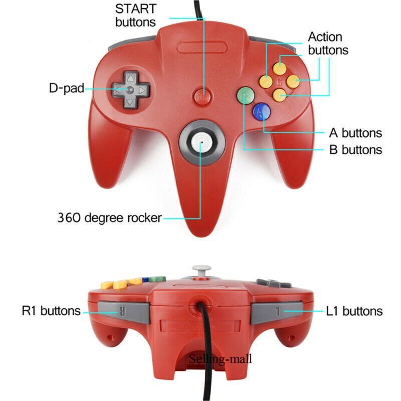 N64 Controller Classic USB Wir - Retro Gaming La review and price