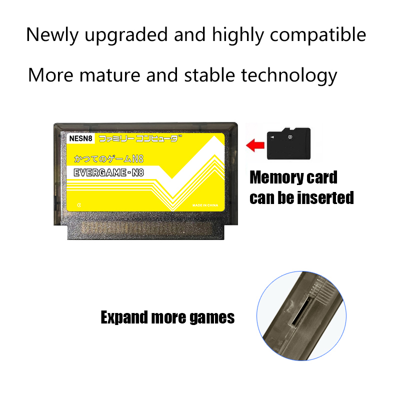 REMANK EVERGAME N8 NES Cartrid - Retro Gaming Expo review and price