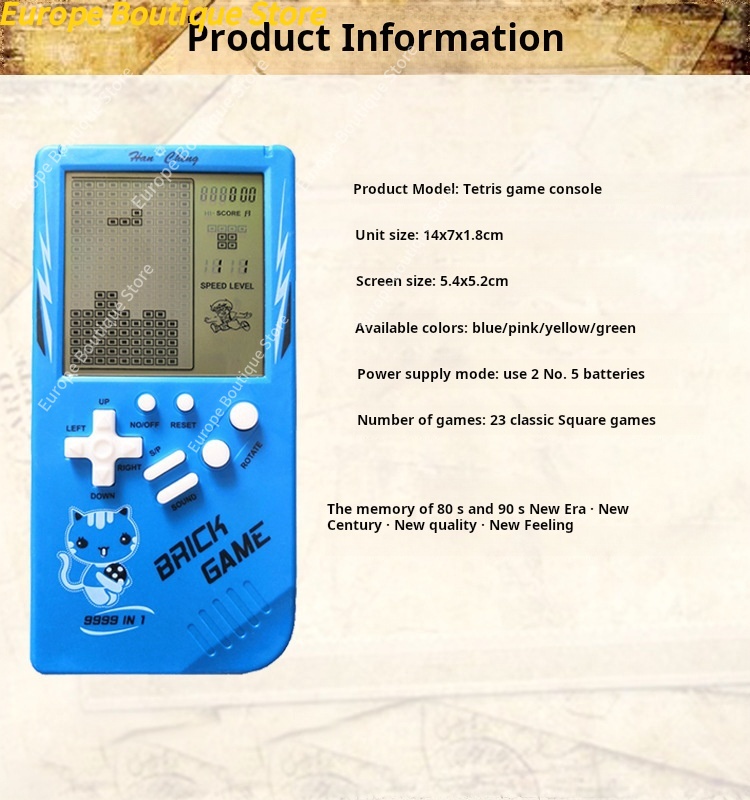 Large Screen Kids Handheld Gam - Gaming Retro Arcade review and price