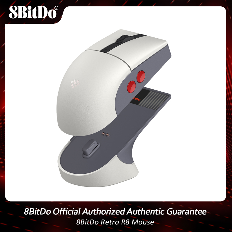 8BitDo Retro R8 Mouse with PAW - Mouse Gaming Retro review and price