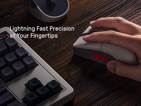 8BitDo Retro R8 Mouse with PAW - Mouse Gaming Retro review and price