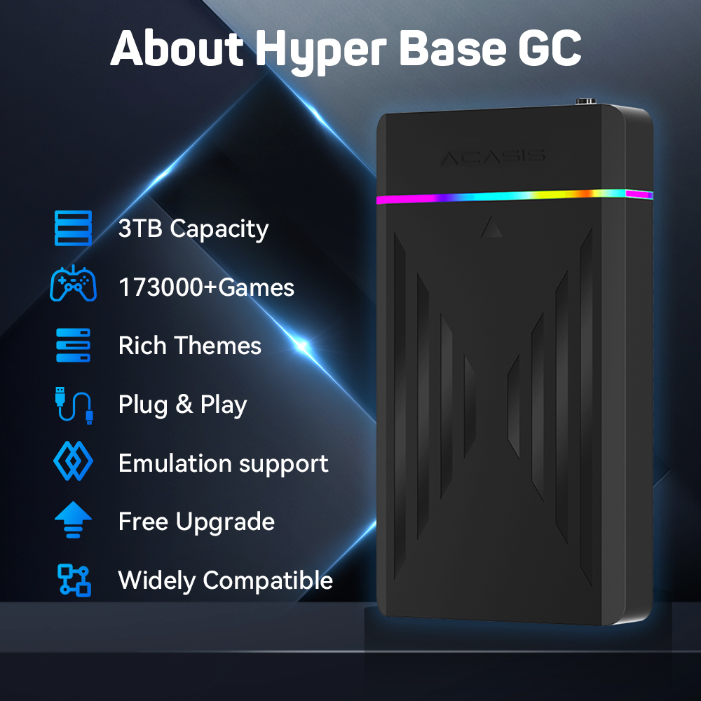 3TB Portable Gaming HDD Launch - Retro Gaming Stick review and price